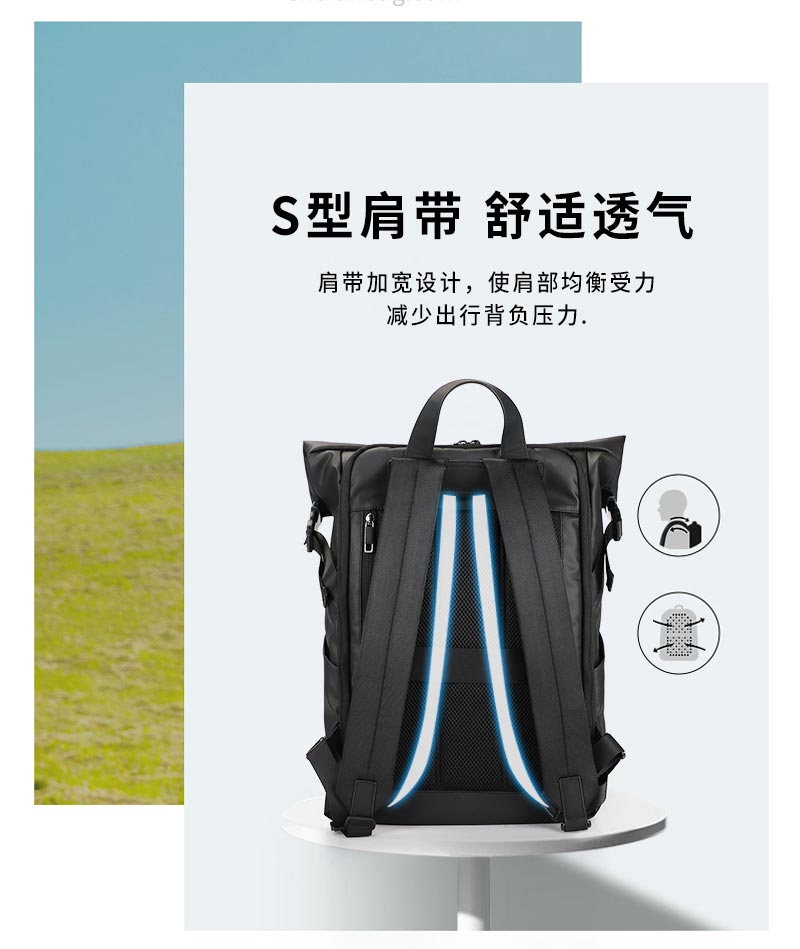 時(shí)尚雙肩包,背包定制logo,北京背包廠,箱包工廠,恩典雙肩包廠.jpg