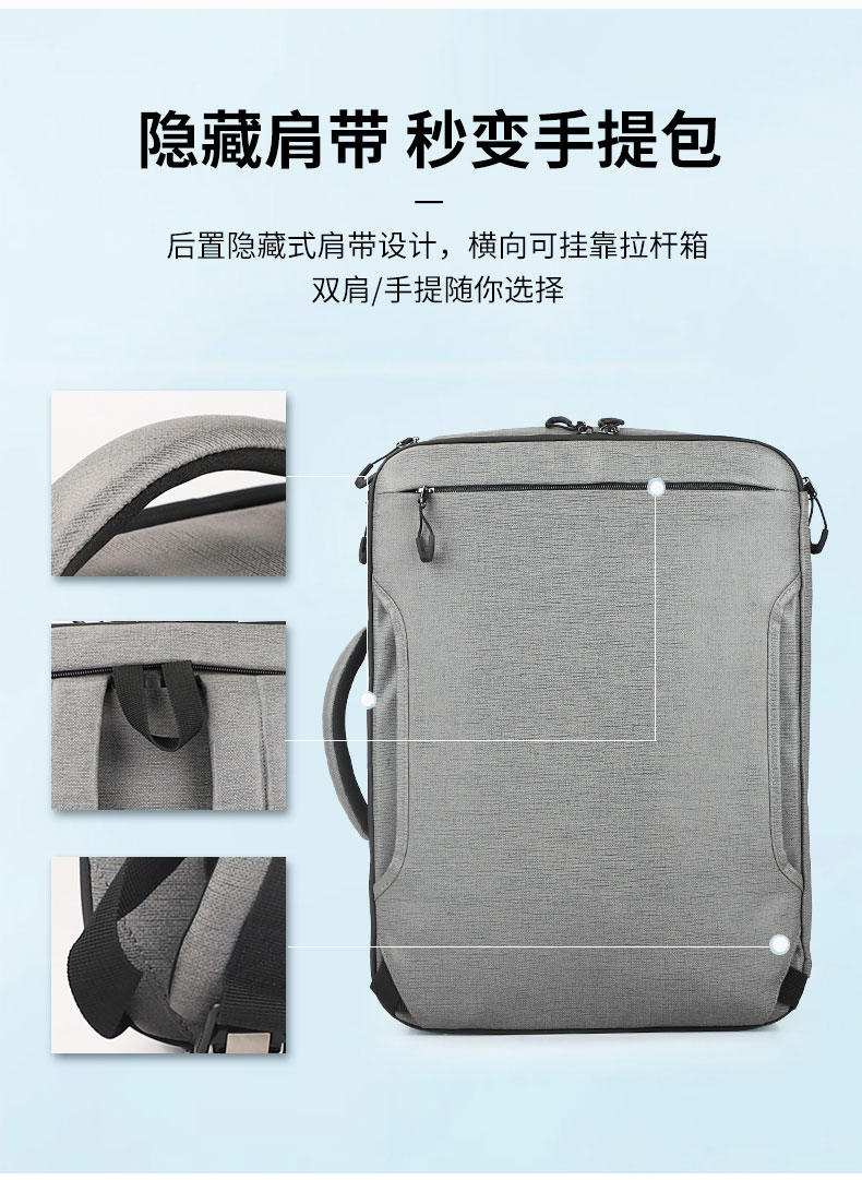 商旅出勤背包定制,多功能雙肩包定制,雙肩包定制廠(chǎng)家